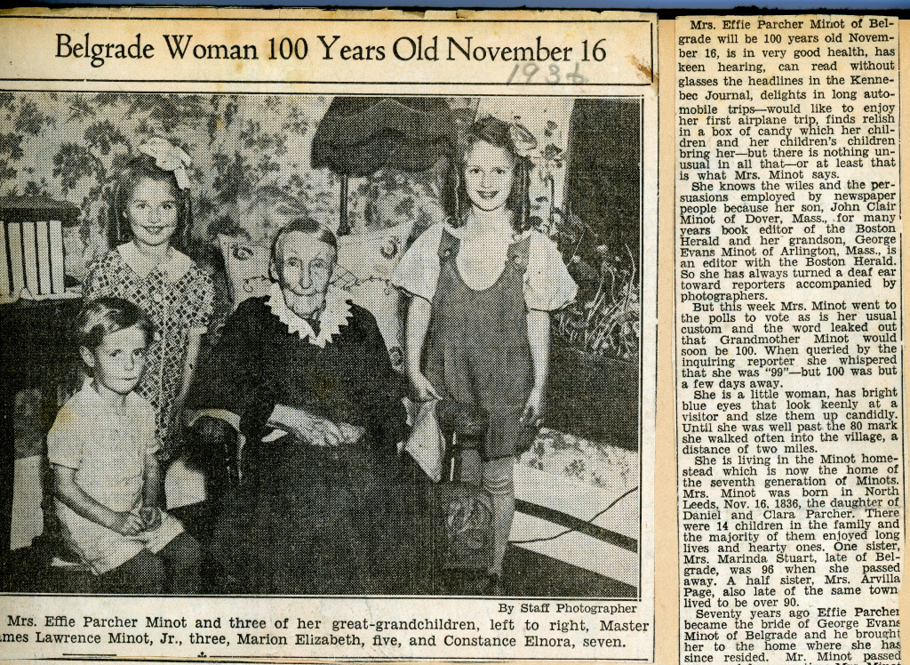 6a - Effie Parcher Minot 100th bday, Nov. 1936 -dhf