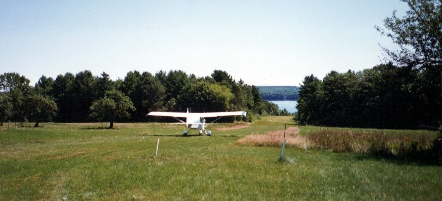 Burbank house - Rene Burdet's airplane